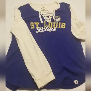 St Louis blues long sleeved